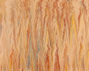 Marbleized Paper-Hand Made-10 Sheets of 24 7/8 x 18 3/4 inches (item 6)