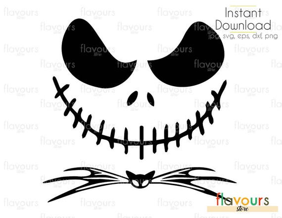 Download Jack Skellington SVG Files INSTANT DOWNLOAD For Cutting or