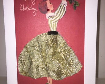 Handnade Retro Greeting Card