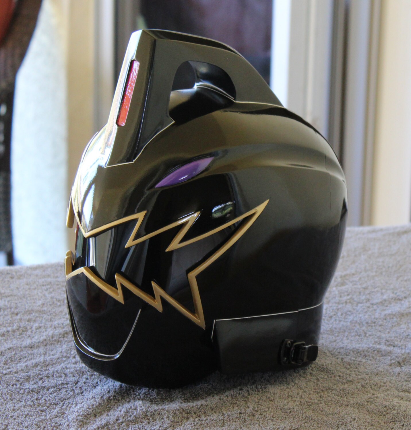 lightning collection black ranger helmet