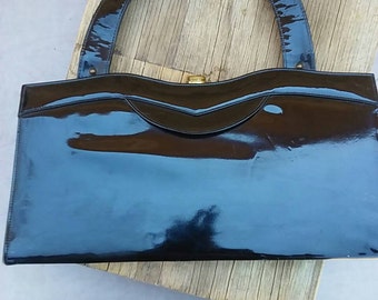 Vintage Patent Leather Purse