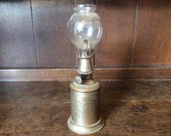 Vintage French Paris Lampe Pigeon alcohol oil paraffin lamp circa 1890 / English Shop