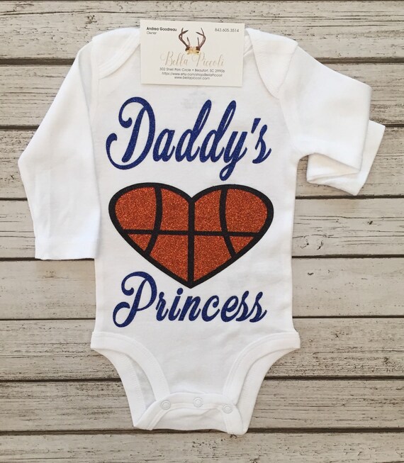 Baby Girl Clothes Princess Basketball Bodysuit Princess Shirt
