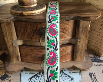 Vintage 2 cm casmiri jacquard Ribbon