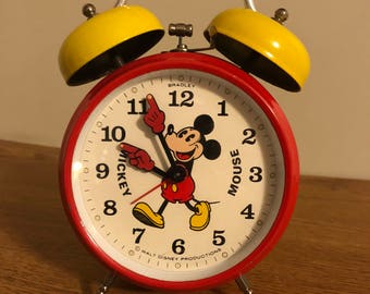 mickey mouse alarm clock vintage mickey mouse alarm clock vintage