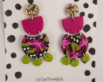 Midnight garden statement dangles