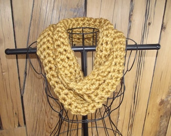 Lovely Mustard Seed Infinity Scarf