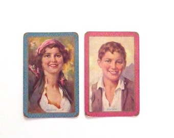 Vintage Swap Cards Trading Cards Jollity and Mischief