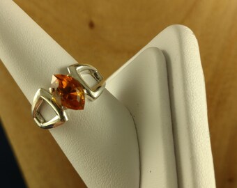Oregon Sunstone Sterling Silver Ring