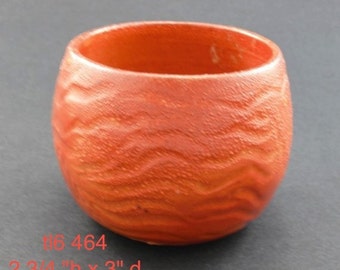 Wood Fired carved T-Bowl