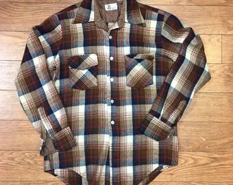 Vintage Flannel Button Down Shirt