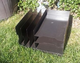 Desk Organizer, Office Organizer, desk accessory, vintage organizer, Desk, industrial desk, desk storage, office desk, paper organizer