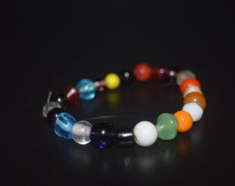 Multi-Color Beaded Bracelet