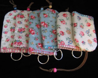 Cath Kidston key chain and holder