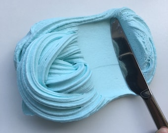 Blue Cotton Candy Butter slime