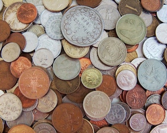 Bulk Foreign Coins by the Pound