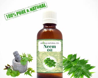Neem Essential Oil Pure & Natural For Aromatherapy Oils-Therapeutic Grade Oils