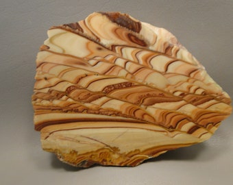 Wave Dolomite Polished Stone Slab Collector Semi Precious Gemstone #e2