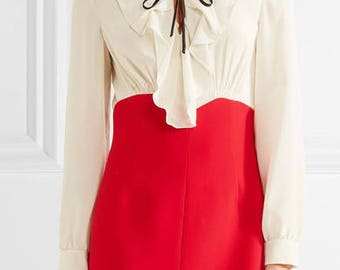 Silk 100% crepe de chine fabric