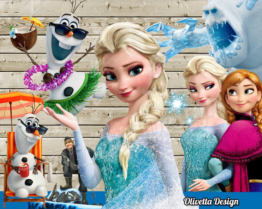 Disney Frozen 70 Character PNG Images 300 dpi Clipart