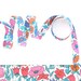 Poppy and Daisy L - Liberty bias binding 1x Yard 10mm wide, Liberty fabric, gift wrapping fabric tape, haberdashery UK, sewing supplies