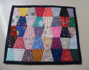 Scrappy Tumbler candle mat, snack mat or mug rug