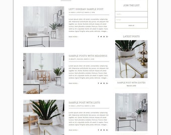 Karistinos - Responsive Wordpress Theme - Genesis Child Theme - Wordpress Blog Theme - Photography Theme – Instant Digital Download