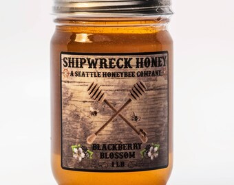 Shipwreck Honey, Local Honey, Small Batch Honey, Artisanal Honey, Seattle Honey