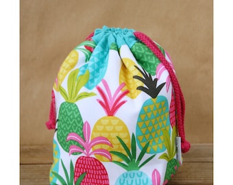 Kids insulated lunch sack - Pineapples