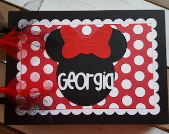 Personalized Disney Autograph Book