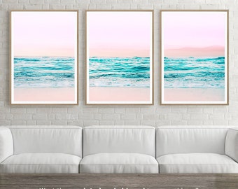 Coastal wall art | Etsy