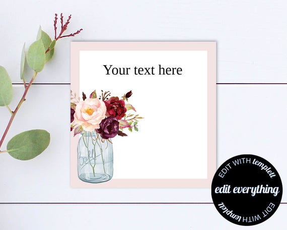 Free printable wedding shower labels