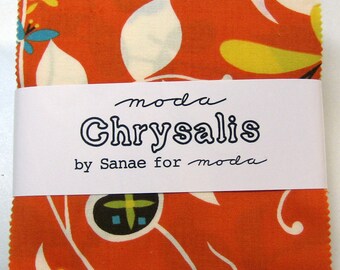 Chrysalis Charm Pack - 42 ~ 5" Squares - by Sanae for Moda - 13420PP - OOP