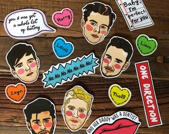 One Direction Sticker Pack
