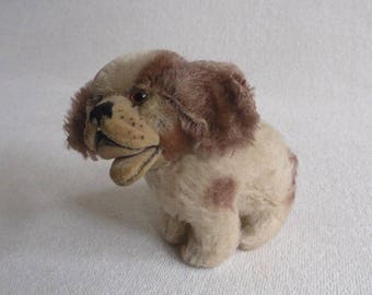 Old Steiff dog-Dickie-around 1950-Steiff dog