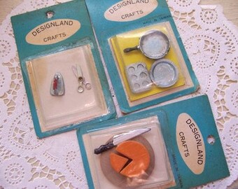 doll house furnishing, cheese wedge and more