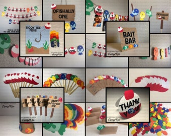 Fishing Theme - COMPLETE PARTY - Discount Bundle - OFISHALLY - The Big One