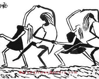 Art of the Dance - 10 x 8 signed and limited reproduction on polymer