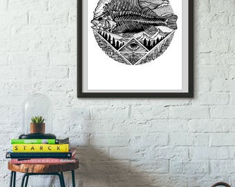 poisson de la pollution