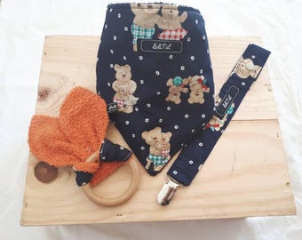 Birthday gift set "p" Lil bear "