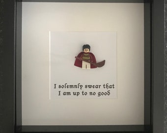 Harry Potter lego frame