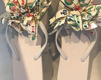 Mahjongg Flip Flops all adult sizes
