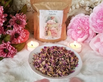 Aphrodite Love Tea, Herbal Tea Blend, Certified Organic Herbal Tea
