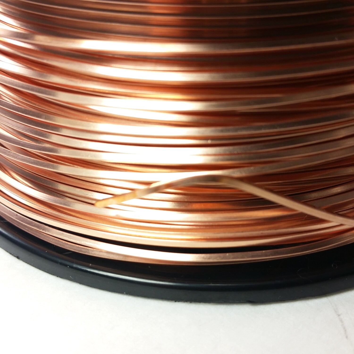 14 gauge square copper wire dead soft 5 Feet solid bare