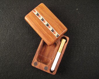 Latest! Swivel Teak Dugout by Sneak A Toke-Small