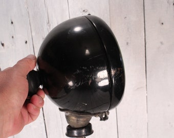 Vintage truck light, Soviet truck ZIL headlight, Military truck headlight, Upcycle decor, Industrial Decor, Steampunk assemblage