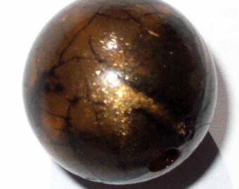 1 round bead 18mm Brown AR160
