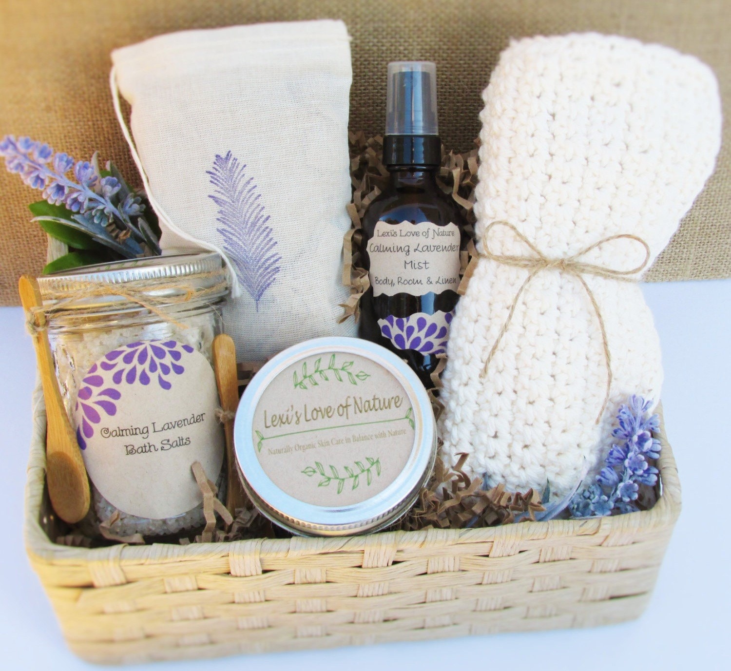 Spa Gift Basket Mom Gift Stress Relief Gift Basket Bath