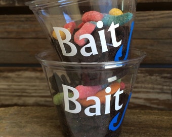 Fishing Party Cups - Gone Fishing Party, Under the Sea Party, Birthday Party, Party Decorations, Party Cups