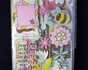 Spring Theme Sticker Kit 180 piece set